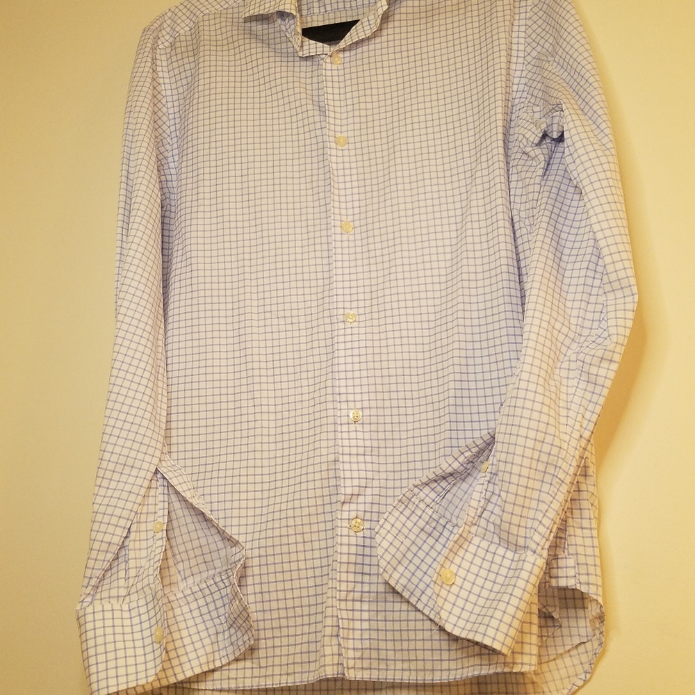 Massimo dutti nice clean dress shirt 100%cotton - Picture 3 of 6